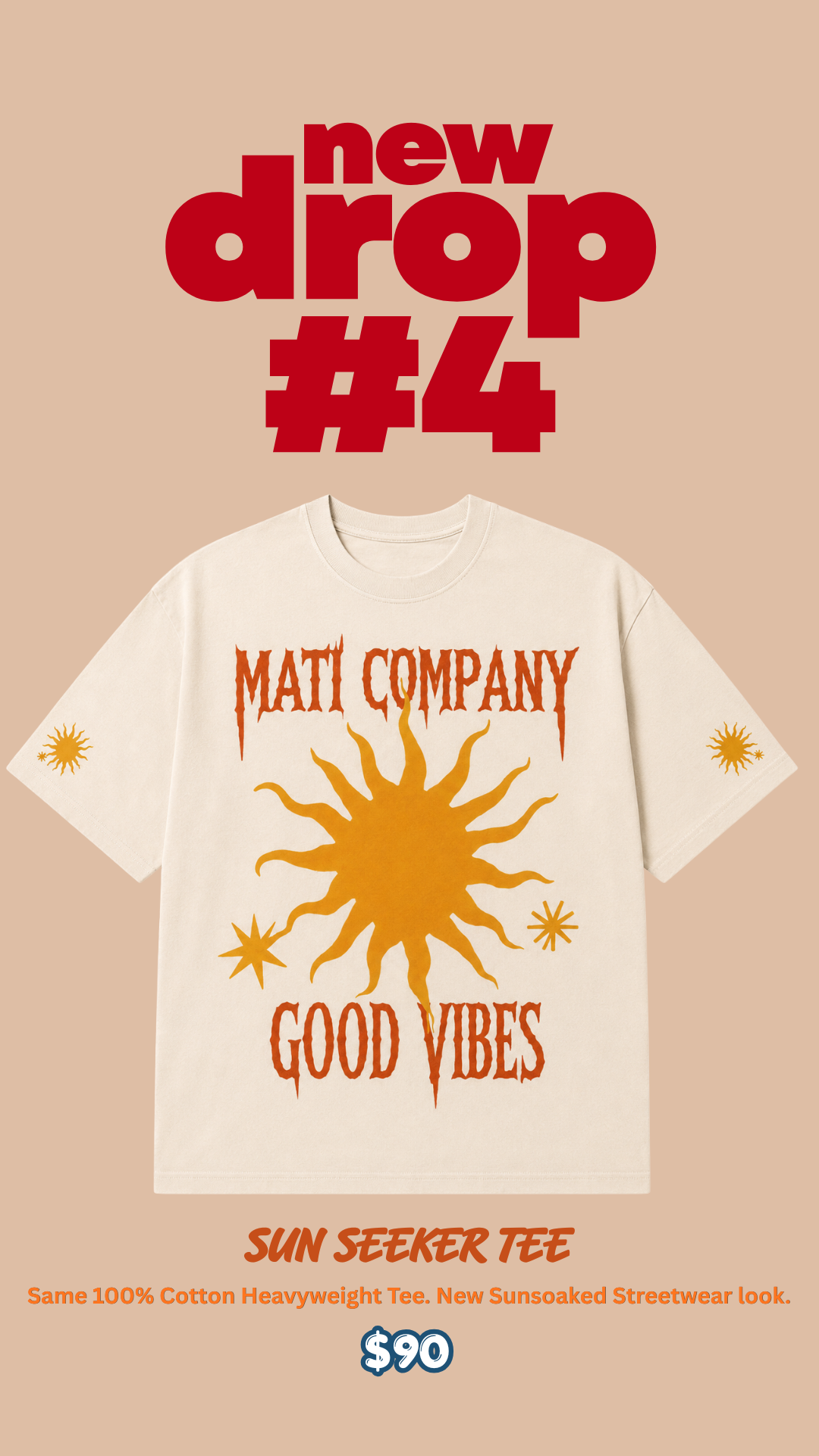 SUN SEEKER TEE